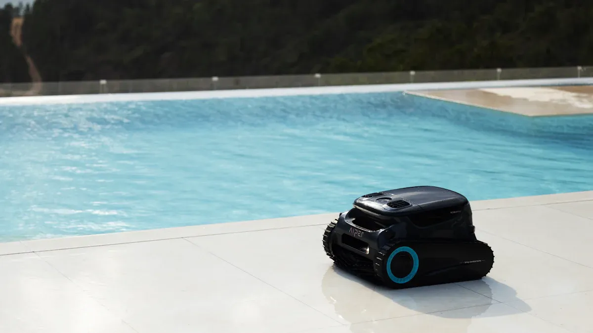 Smart Pool Technology for Cleaning