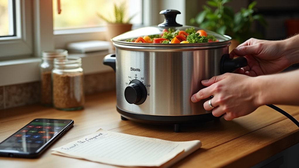 slow cooker automated meal planning