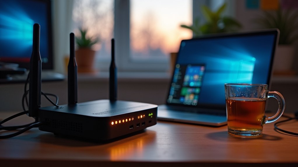 secure routers and vpns