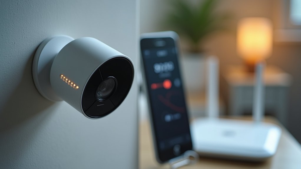 secure smart camera setup