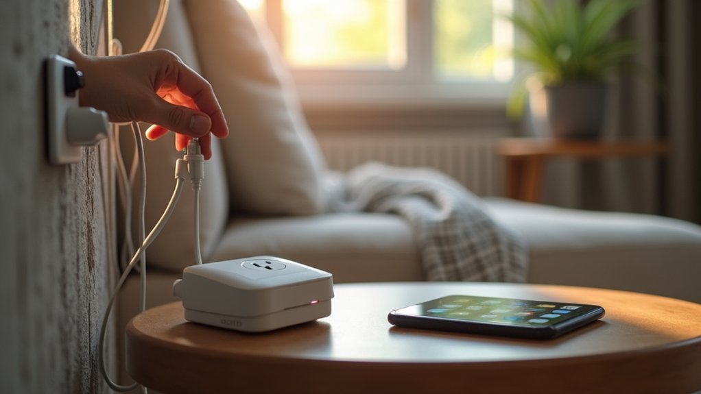 secure smart home routine